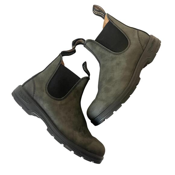 Blundstone 510 Rustic Black Leather Chelsea Boots AU 7.5 / US M8.5 / W10.5 - Picture 10 of 10